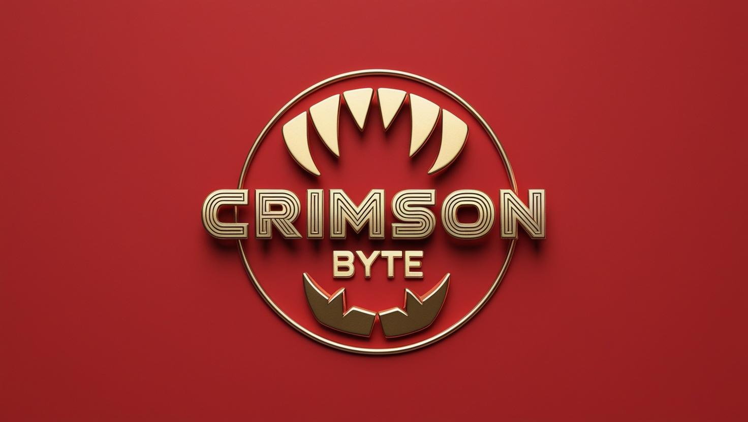 Crimson Byte temporary logo